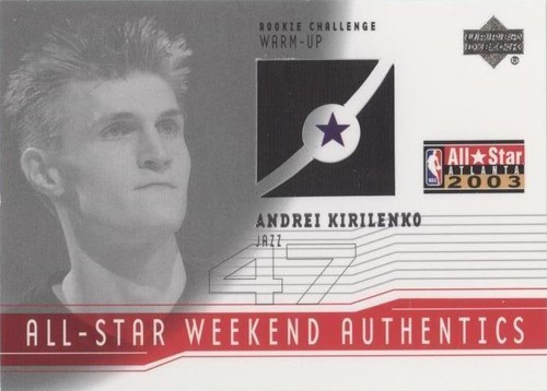 2003-04 Upper Deck - Andrei Kirilenko #AS-AK