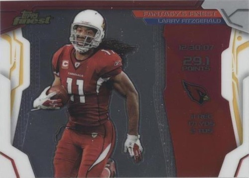 2014 Topps Finest Larry Fitzgerald #FF-LF