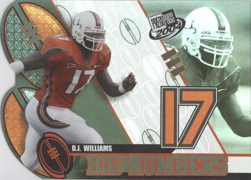 2004 Press Pass D.J. Williams #BN 29