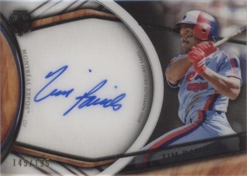 2018 Topps Tribute - Tim Raines #TA-TR