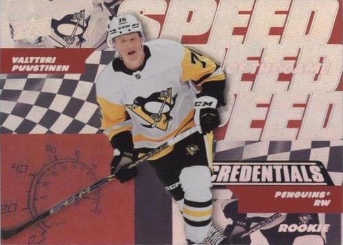 2022-23 Upper Deck Credentials - Valtteri Puustinen #SGR-23