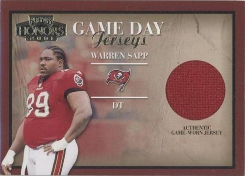 2001 Playoff Honors Warren Sapp #GD-41
