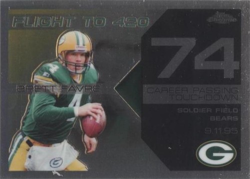 2007 Topps Chrome Brett Favre #BFC-BF74