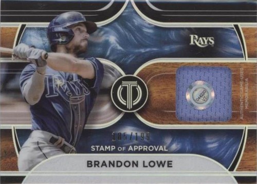 2022 Topps Tribute - Brandon Lowe #SOA-BL