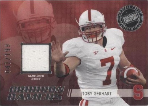 2010 Press Pass Toby Gerhart #PP-TG
