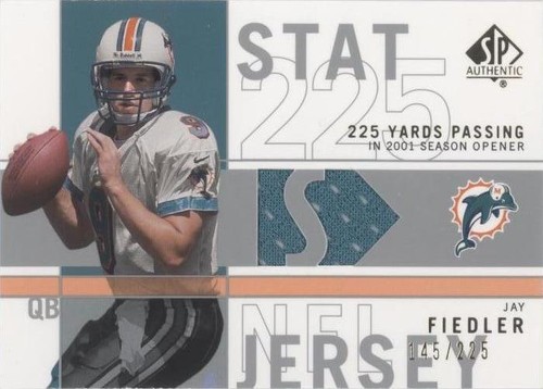 2001 SP Authentic Jay Fiedler #SP-JF
