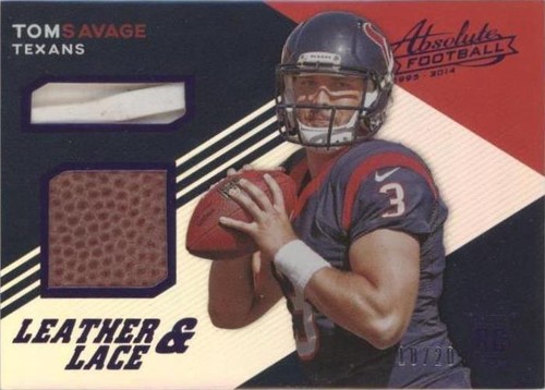 2014 Panini Absolute Tom Savage #TS