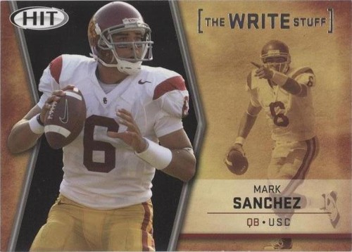 2009 SAGE Hit Mark Sanchez #WS 9