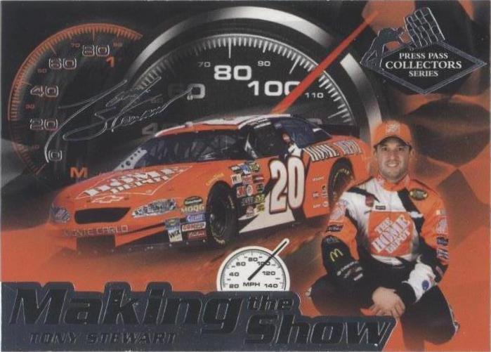 2005 Press Pass Collectors Series - Tony Stewart #MS 14