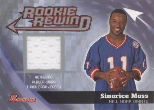 2006 Bowman Sinorice Moss #BRR-SM