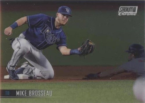 2021 Topps Stadium Club Chrome - Michael Brosseau #171