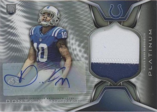 2014 Topps Platinum Donte Moncrief #ARP-DM