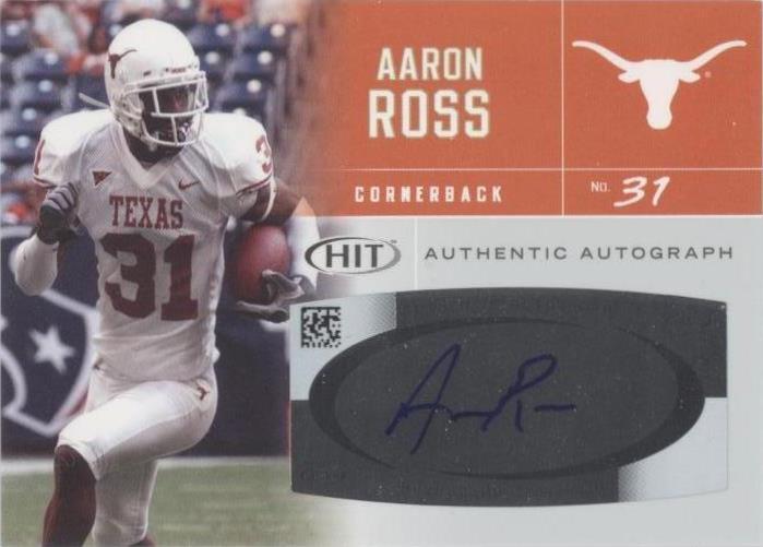 2007 SAGE Hit Aaron Ross #A31