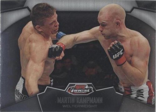 2012 Topps Finest UFC - Martin Kampmann #96