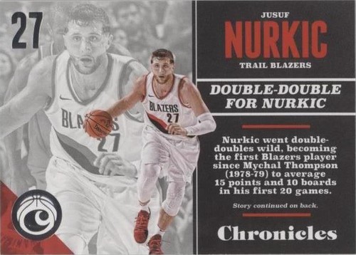 2017-18 Panini Chronicles - Jusuf Nurkic #39