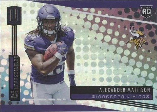 2019 Panini Unparalleled Alexander Mattison #272