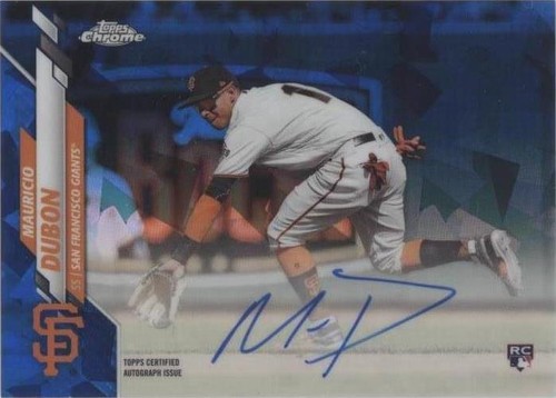 2020 Topps Chrome Sapphire Edition - Mauricio Dubon #CSA-MD