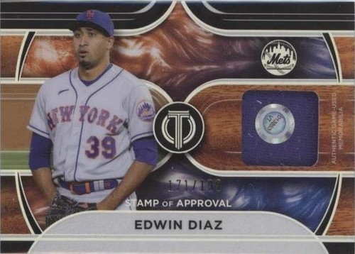 2022 Topps Tribute - Edwin Diaz #SOA-ED