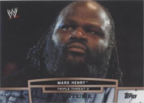 2013 Topps WWE - Mark Henry #TT18-3