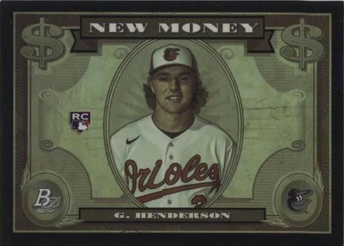 Gunner Henderson　　TOPPS MUSEUM 2023 Topps Museum Collection GUNNAR HENDERSON RC Dual Patch