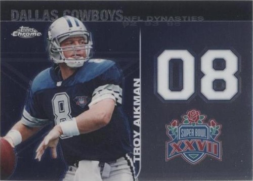 2008 Topps Chrome Troy Aikman #DYNC-TA