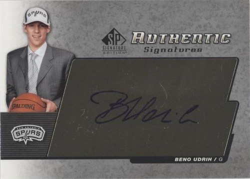 2004-05 SP Signature Edition - Beno Udrih #AS-BE