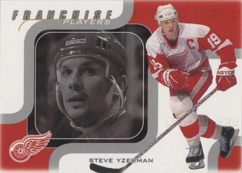 2002-03 In the Game Be A Player Memorabilia - Steve Yzerman #211