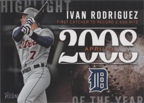 2015 Topps Update Series - Ivan Rodriguez #H-87