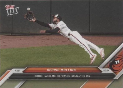 2024 Topps Now - Cedric Mullins #80