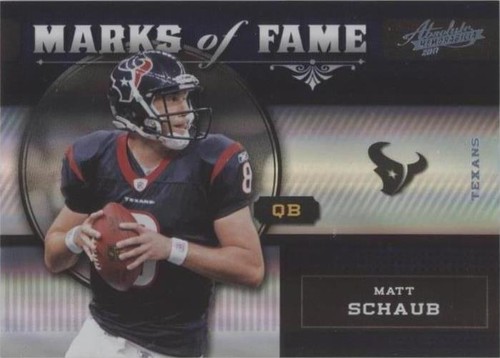 2011 Panini Absolute Memorabilia Matt Schaub #12