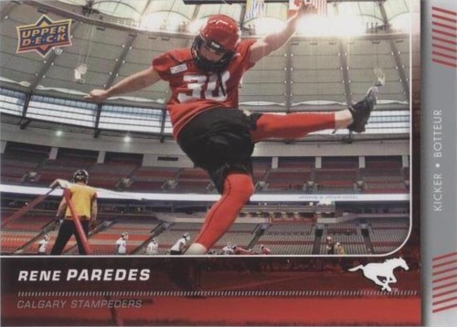 2015 Upper Deck CFL Rene Paredes #148