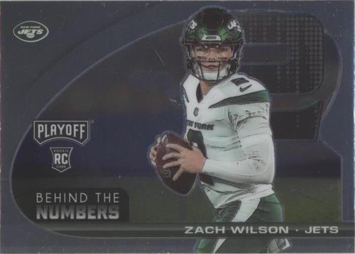 2021 Panini Playoff Zach Wilson #BTN-ZWI