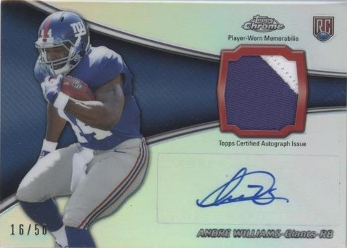 2014 Topps Chrome Andre Williams #RAP-AW