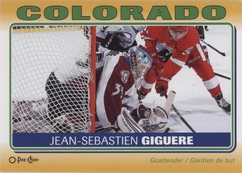 2012-13 O-Pee-Chee - Jean-Sebastien Giguere #S-28