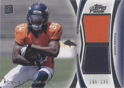 2012 Topps Prime Ronnie Hillman #DR-RH