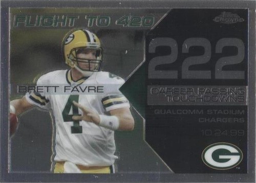 2008 Topps Chrome Brett Favre #BFC-222