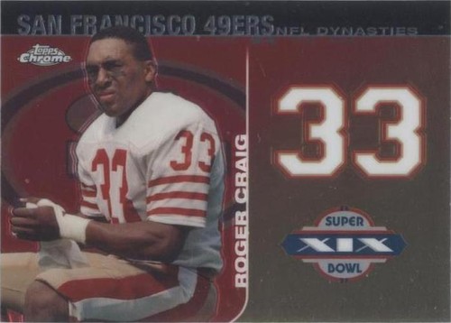 2008 Topps Chrome Roger Craig #DYNC-RCR