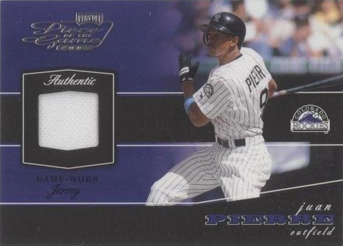 2002 Playoff Piece of the Game - Juan Pierre #POG-42