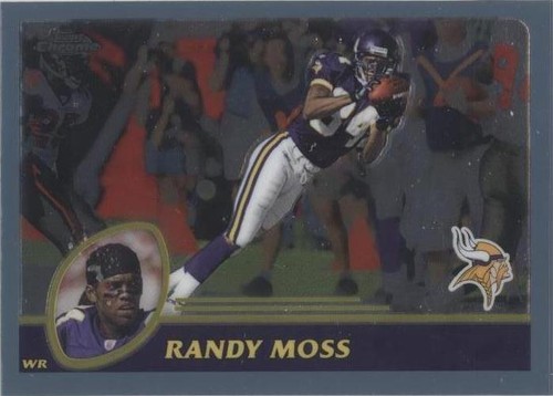 2003 Topps Chrome Randy Moss #123