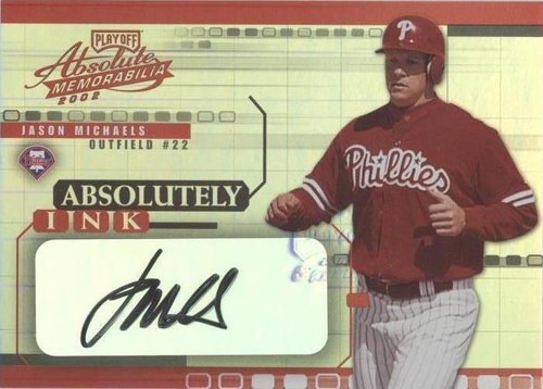 2002 Playoff Absolute Memorabilia - Jason Michaels #AI-25