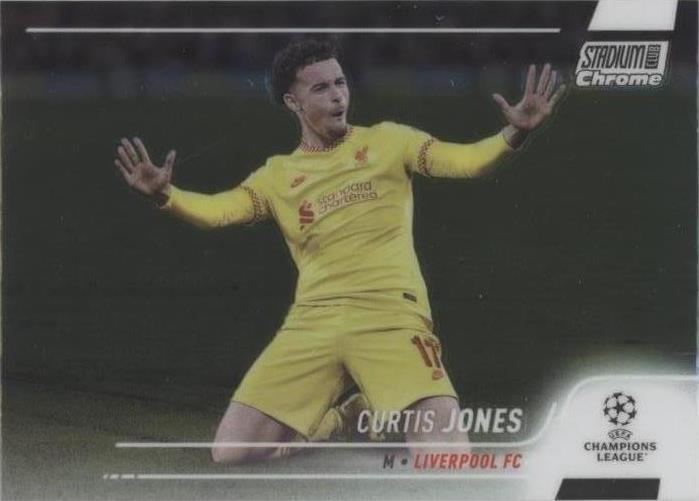 2021-22 Topps Stadium Club Chrome UCL Curtis Jones #59