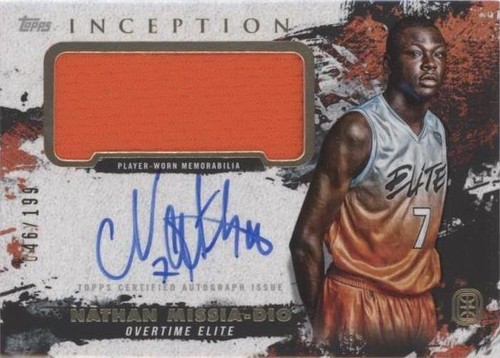 2021-22 Topps Inception OTE Overtime Elite - Nathan Missia-Dio #IAPC-NMD2