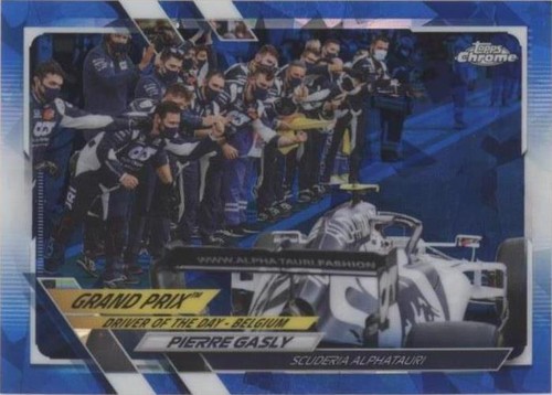 2021 Topps Chrome Sapphire Edition Formula 1 - Pierre Gasly #164