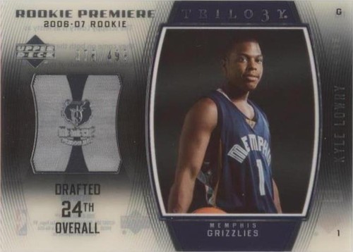 2006-07 Upper Deck Trilogy - Kyle Lowry #110
