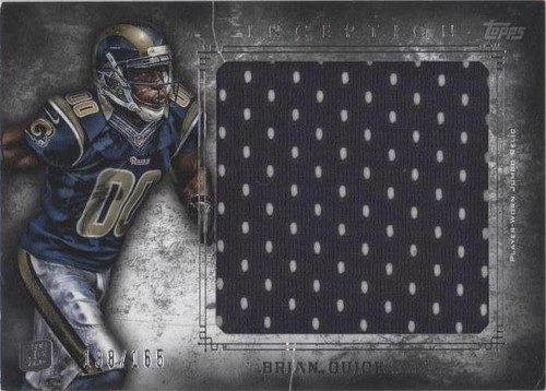 2012 Topps Inception Brian Quick #JR-BQ