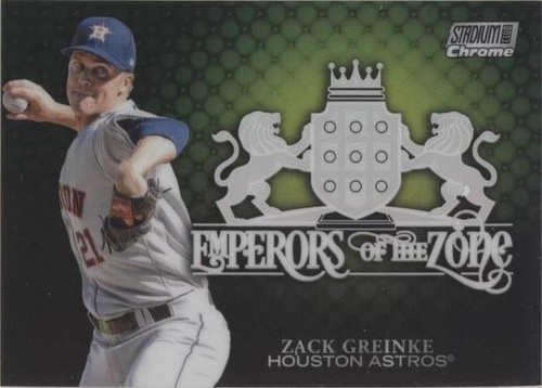 2020 Topps Stadium Club Chrome - Zack Greinke #EOZ-10
