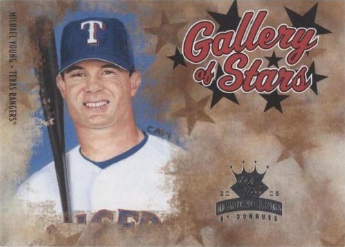 2005 Donruss Diamond Kings - Michael Young #GS-21