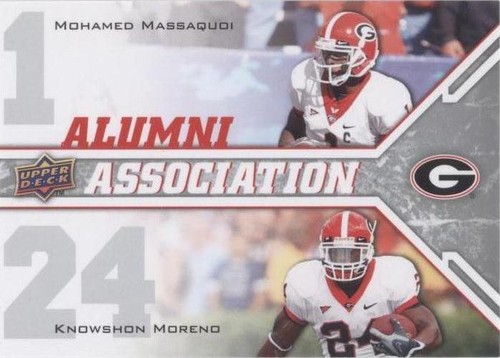 2009 Upper Deck Draft Edition Knowshon Moreno Mohamed Massaquoi #250