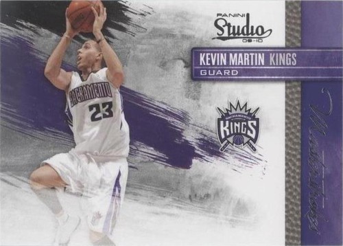 2009-10 Panini Studio - Kevin Martin #9