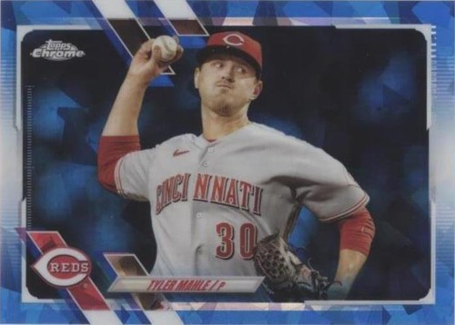 2021 Topps Chrome Update Series Sapphire Edition - Tyler Mahle #US307